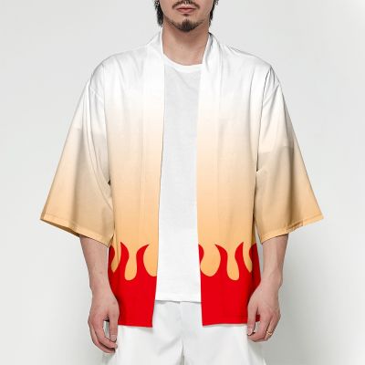 [Cos imitation] Anime Demon Slayer Kamado Tanjirou Kimetsu ไม่มี Yaiba Tomioka Giyuu Robes คอสเพลย์4ชนิด Kimono Jacket Top คริสต์มาสฮาโลวีน