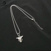 Wang Yibo with the same style of the cow head necklace accessories Wild sports style Tide fan chain Free shipping 016