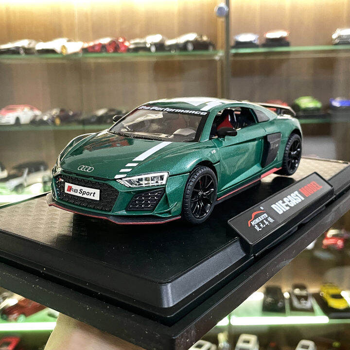 MÔ HÌNH XE TỈ LỆ 132 AUDI R8 V10 PLUS ĐEN