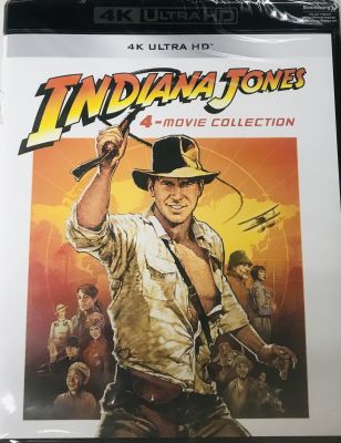 Indiana Jones 4-Movie Collection /อินเดียน่า โจนส์ 4-มูฟวี่ คอลเลคชั่น (4K+Blu-ray Bonus 5 Disc) (4K มีซับไทย / BD Bonus ไม่มีเสียงไทย ไม่มีซับไทย) (Boomerang)