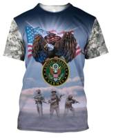 3D xzx180305 Us Army Veteran T-shirt, Veteran 3D T-shirt, Hoodie,POLO Gift for Veteran 006