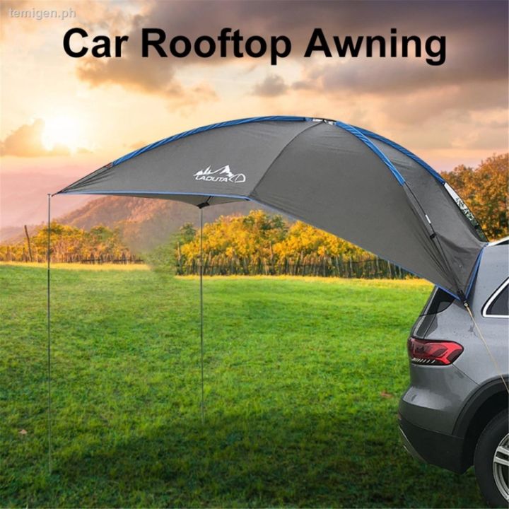 Polyester Car Rooftop Awning Anti-UV Windproof Waterproof Sun Shelter ...