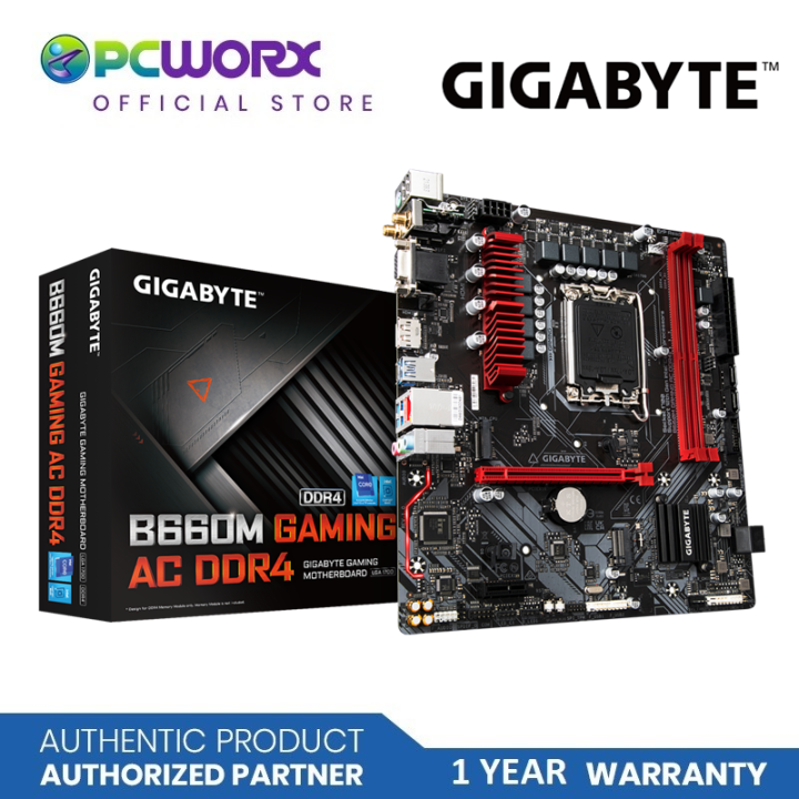 Gigabyte GAB660MGAMINGACDDR4 LGA1700 mATX (2x DIMM w/ WiFi
