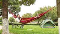 Woww สุดคุ้ม กลางแจ้งแบบพกพาแขวนเปลญวนเดี่ยวคู่ Camping Swing เก้าอี้ผ้าใบหนาเตียงเปลญวน 350 กก. โหลดพร้อมสายรัดกระเป๋า ราคาโปร ผ้าใบ ผ้าใบ กันแดด ผ้าใบ กัน ฝน ผ้าใบ กันสาด