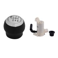 6 Speed Shift Lever Knob Head for Toyota Corolla 1.8Mt 2007-2013 &amp; Windshield Washer Pump for Honda Civic 2008-2011