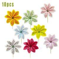 【cw】 10pcs/set Hair Accessories Wedding Decorations HawaiiParty BeachArtificial FlowersDeor