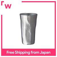 [DOSHISHA] ฉนวนกันความร้อนสูญญากาศ Hand-Twisted Tumbler 420MlSilver | ใช้คู่ (ร้อนและเย็น)/สแตนเลส /Nomigoro