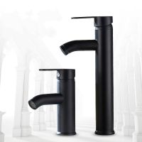 Single Handle Bathroom Basin Faucets Cold/Hot Mixer Basin Sink Tap Black Water Kitchen Faucet Bathroom Accessories