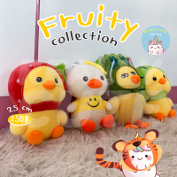 ReallyCute (พร้อมส่ง) ตุ๊กตาเป็ดผลไม้ Fruity Gang