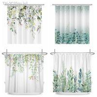 【CW】♠☃  Vines Flowers Shower Curtain Print Minimalist Polyster with Hooks