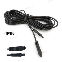 1/2/3/5/6m Male to Female cable Car DVR Rear View Camera Extension connector 4pin 4 core HD Monitor Vehicle copper Wire q1 WB5TH