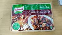 Knorr Sticky Chicken Wings Cook-in- Bag  น้ำหนัก 35 กรัม BBF.14/11/23