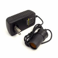 Adapter แปลงไฟบ้าน 220V  เป็นไฟรถยนย์ 12V DC