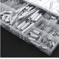 Metal Steel Assorted With Storage Box Accessories Extension And Compression Coil Portable Hardware Tool Spring Set 200pcs/lot