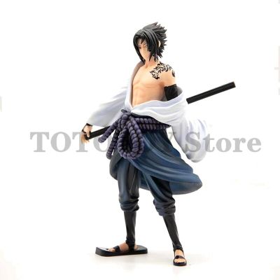 หุ่นฟิกเกอร์ตัวการ์ตูน Uchiha ซาซุเกะอิตาชิ20ซม. 10นิ้วทำจาก PVC รูปปั้นของเล่นของขวัญโมเดลตุ๊กตา