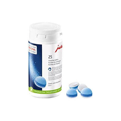 Jura 3Phase Espresso Cleaning Tablets (25 ct.) 25 Count (Pack of 1