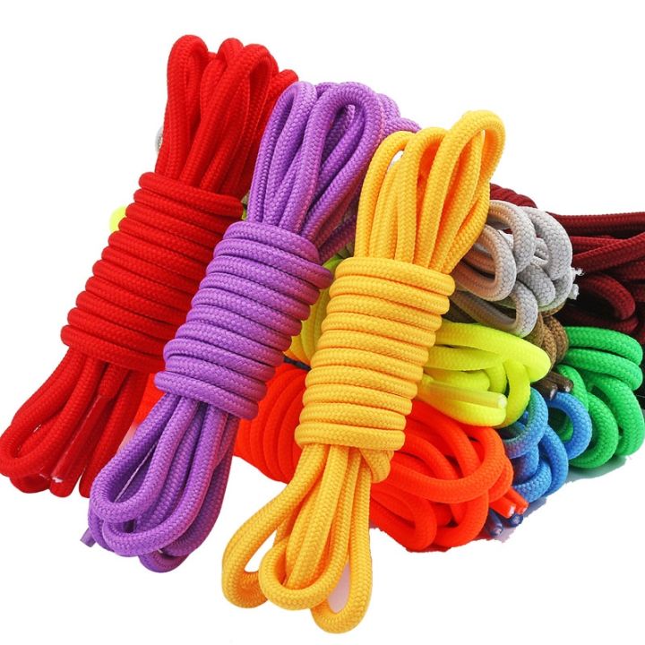 1pair-round-solid-shoelaces-top-quality-polyester-shoes-lace-solid-classic-round-shoelace-50cm80cm100cm120cm