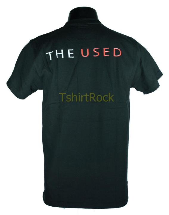 เสื้อวง-the-used-เสื้อยืดวงดนตรีร็อค-เมทัล-เสื้อร็อค-tud1581-สินค้าในประเทศ