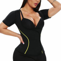 LANFEI Compression Slimming Vest Women Neoprene Body Shaper Yoga Shirt Weight Loss No Zipper Sport Tank Top Waist Trainer Corset