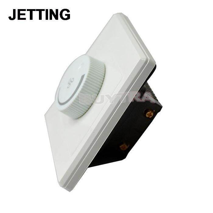 worth-buy-jetting-1ชิ้นพัดลมติดเพดานใหม่ตัวควบคุมความเร็วปุ่มสวิตช์ผนังสีขาวป้องกันเปลวไฟสวิตช์ควบคุมวัสดุพีซี86x86mm-ac220v