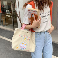 19251 Japanese Ins Sweet Small Cloth Tote Womens Portable Work Commuter Buggy Bag Corduroy Lunch Bag Women