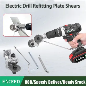 Electric Drill Plate Cutter Metal Sheet Cutter Free Cutting Tool