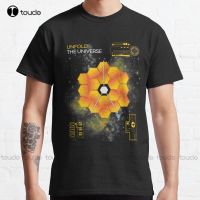 James Webb Telescope Fan Art Classic T-Shirt Gym Shirts Men Outdoor Simple Vintag Casual T Shirts Fashion Tshirt Summer