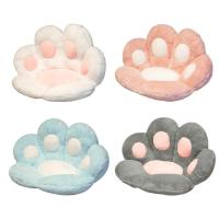 Cat Paw Cushion 27.56x23.62in Comfy Kawaii Bear Cat Paw Chair Seat Cushion with Back Support Thick Indoor Paw Lazy Sofa for Gaming Chair Room Decor effectual