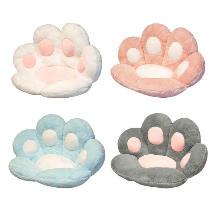 Cat Paw Cushion 27.56x23.62in Comfy Kawaii Bear Cat Paw Chair Seat ...