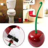 Funny Cherry shape Toilet Bowl Brush Bathroom Cleaning Tool Holder With Base Toilet Brush Home Cleaner