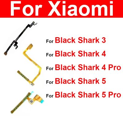 กดกดขึ้นลงเซ็นเซอร์สายยืดหยุ่นสําหรับ Xiaomi Black Shark 3 Blackshark 4 4Pro 5 5Pro เซ็นเซอร์ของการเปลี่ยนริบบิ้นแบบยืดหยุ่นความดัน