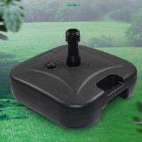 22L Umbrella Base Fits 38-48mm Pole Umbrella Square for Yard Terrace Lawn