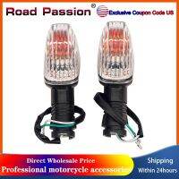 ₪○⊕ Road Passion Motorcycle Turn Signal Light Lamp For KAWASAKI Z750 Z750S NINJA 636 ZX-6RR Z1000 ZX10R ZX10RR ZX6R ZX6RR Accessorie