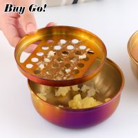 Manual Potato Household Stainless Steel Food Grinder Bowl Vegetable Salad Processor Blender Mixers Gold Kitchen Utensils