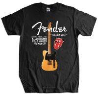 ใหม่แฟชั่นเสื้อยืดผ้าฝ้าย Tees KEITH RICHARDS กีตาร์ Black GUARD e micabber เสื้อยืดบุรุษยี่ห้อ portert ชายของขวัญ Tops