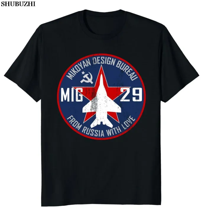 Cotton New Sale 100 % Cotton Air Force Fighter Jet T Shirt - Mig 29 ...