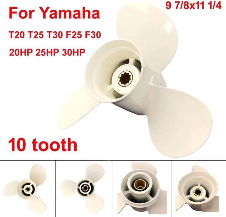 Winibo Boat Propeller for Yamaha Outboard Motor 20hp 25hp 30hp