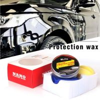 ◙ Car Wax Crystal Hard Wax Paint Premium Carnauba Care Scratch Repair Maintenance Wax Paint Surface Coating Free Sponge And Towel