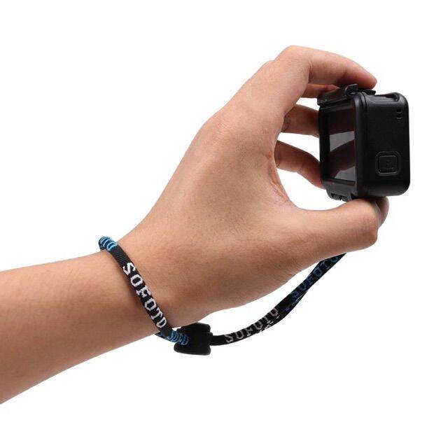 สายคล้องมือ-แบบปรับล็อก-ข้อมือได้-กันหล่น-สำหรับกล้อง-gopro-adjustable-wrist-strap-lanyard-rope-และ-กล้องแอคชั่น-ทุกรุ่น