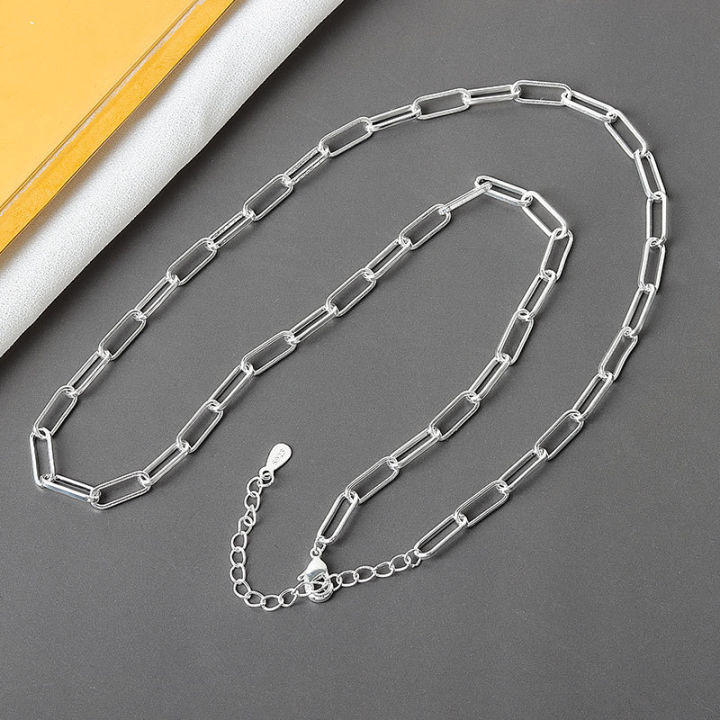 real-925-sterling-silver-elegant-hollowout-chain-geometric-pendant-necklace-fine-jewelry-for-women-wedding-party-bijoux