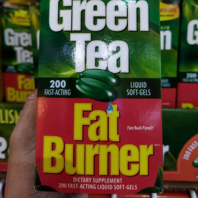 GREEN TEA, SOFT GEL FAT BURNER (400mg) Lazada PH
