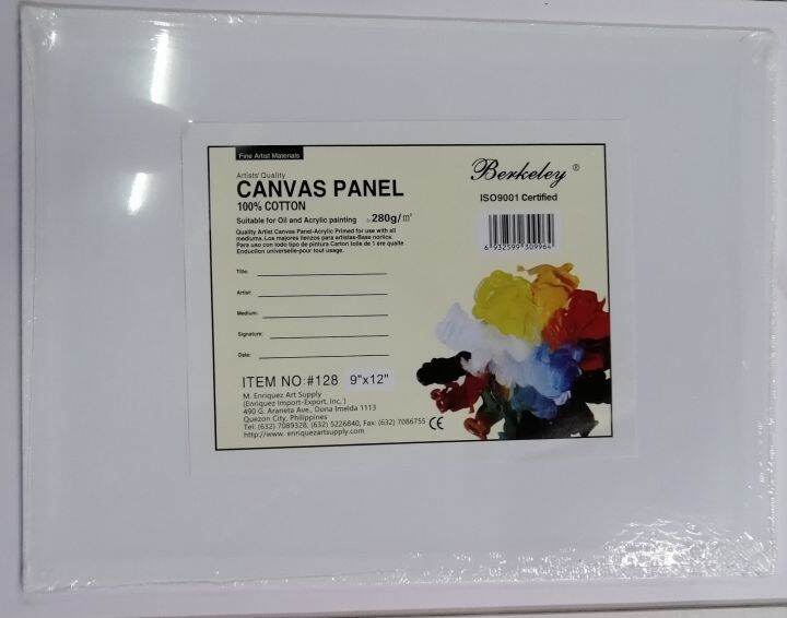 Berkeley Canvas Panel(Board) 9 x 12 Lazada PH
