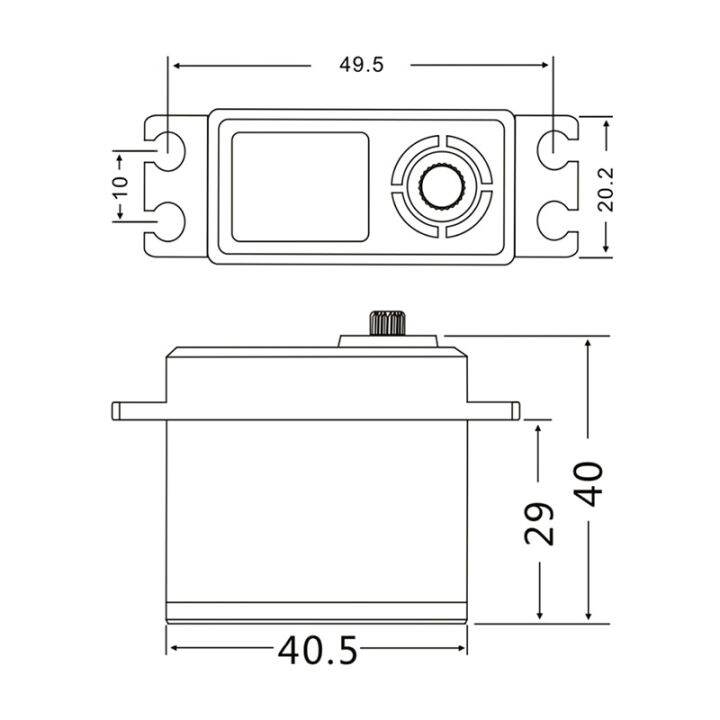 100-original-jx-15kg-servo-0-1sec-6-6v-อลูมิเนียมโลหะเกียร์-core-เซอร์โวระบบดิจิตอล-rc-มาตรฐานสำหรับ1-10รถ-rc-crawler