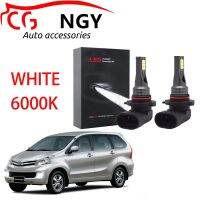 หลอดไฟตัดหมอก 12V 6000K สีขาว สําหรับ TOYOTA AVANZA WIGO 2012-2021 2 ชิ้น Accessories