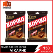 HCM ship 2h Combo 2 bịch Kẹo cà phê Kopiko Coffee Bịch 150gX2