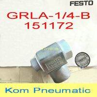 FESTO Metal Exhaust Valve Air Speed Control 1/4" GRLA-1/4-B 151172 1/4