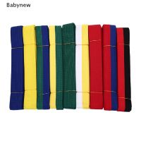 ◕ Babynew สายเข็มขัดรัดเอว 220 ซม. สําหรับเครื่องแบบเทควันโด คาราเต้