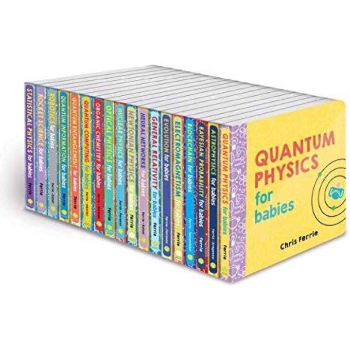 yay-yay-yay-ร้านแนะนำ-หนังสือเด็ก-baby-loves-science-วิทยาศาสตร์-medical-school-university-stem-quantum-physics-coding-board-book-for-babies