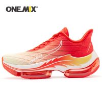 ONEMIX Original 2023 New Thick Sole Running Shoes Men Air Cushioning Sneakers Breathable Mesh Summer Female Sports Walking Shoes Shoes Accessories