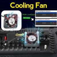 【hot】❧  7862 Cooling 12V Car Radio Stereo Receiver Multimedia Unit Computer Machine Chassis Accessory